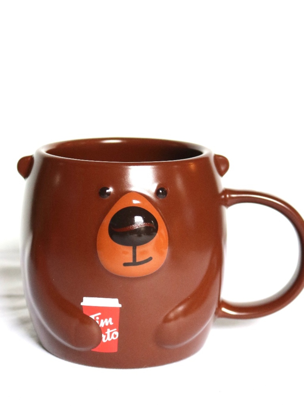 Tim Hortons Brown Bear Coffee Tea Mug 2025 Collectible Canada